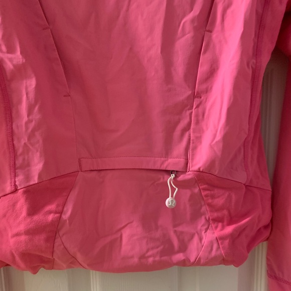 Hot Pink Lululemon Running Jacket - Size 4 - Picture 4 of 7